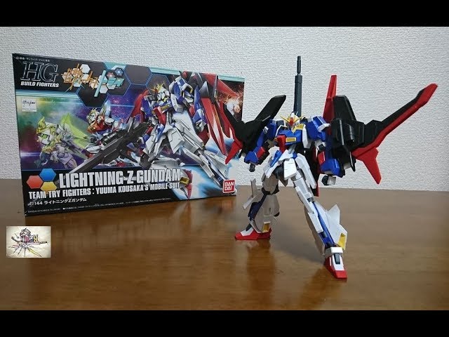 A fully modified Z Gundam!) HGBF Lightning Z Gundam Review - YouTube