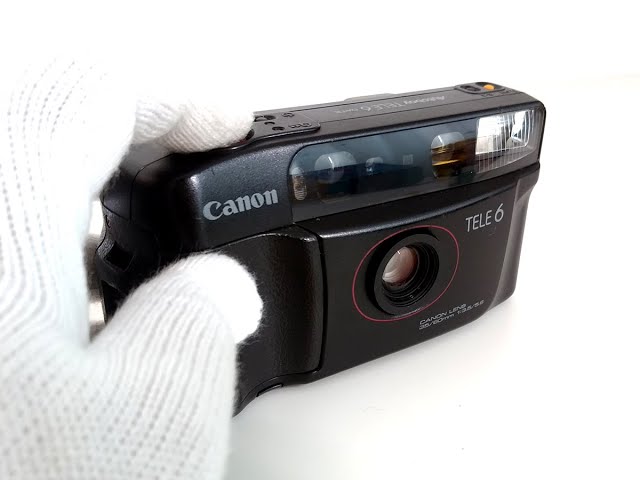 ニコニコカメラショップ Canon TELE 6 フィルムカメラ ブラック