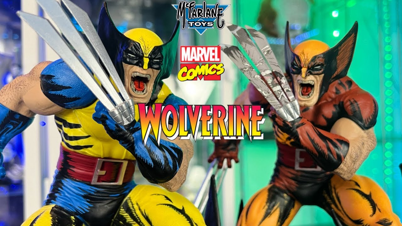 Mcfarlane Toys Marvel Comics 1/6 scale Wolverine statue platinum