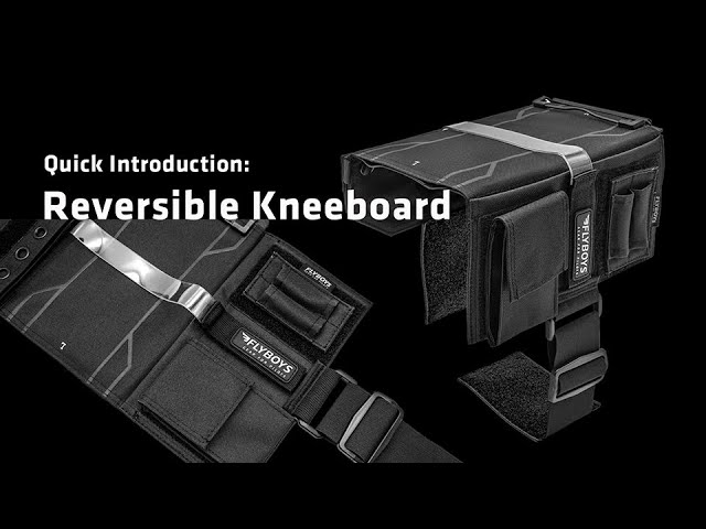 Quick Introduction to The FlyBoys Reversible Kneeboard - YouTube