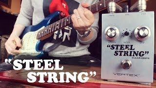 Gold Steel String Clean Drive | vertexeffects.com