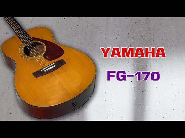 YAMAHA FG 170 - YouTube