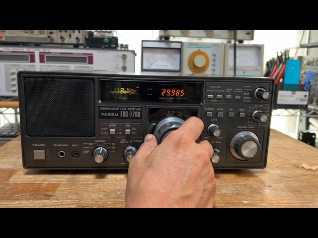 FRG-7700 修理完了【2023/07/03】 - YouTube