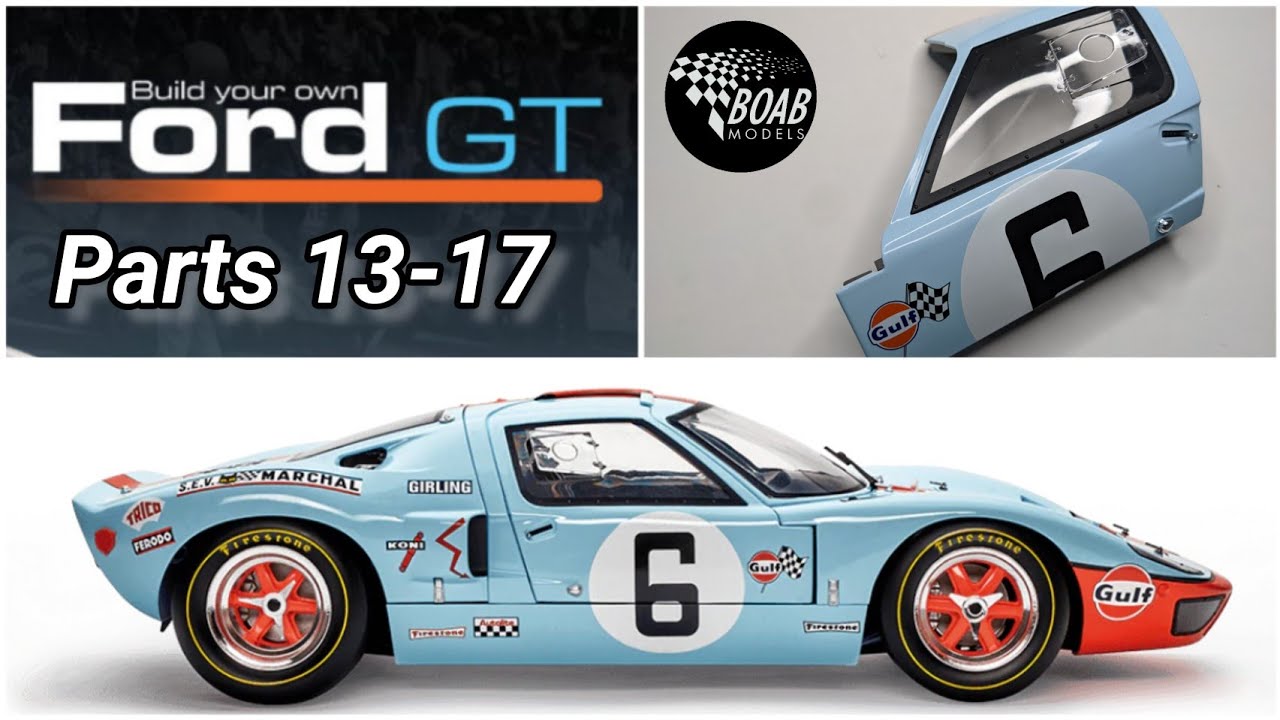 フォード GT40 1/8スケールモデル Amalgam Has Created A Stunning 1:8