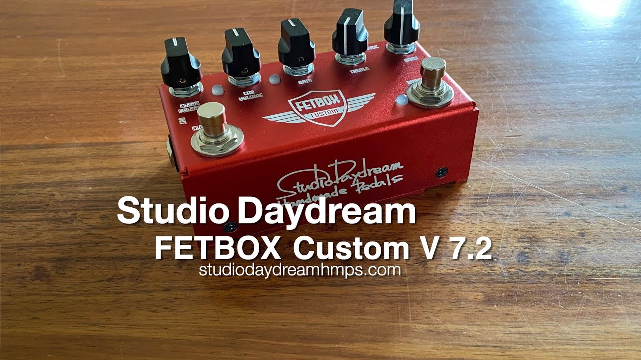 StudioDaydream FETBOX CUSTOM V7.2を好きに弾く動画。 - YouTube