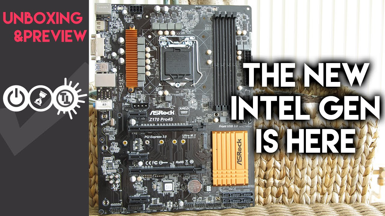 ASRock Z170 Pro4S Preview - YouTube