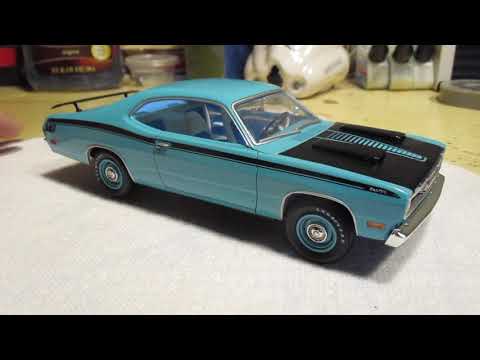 Plastic Models - 1/25 AMT 1971 Plymouth Duster 340 - Completed