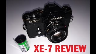 Minolta XE7 review and test. - YouTube