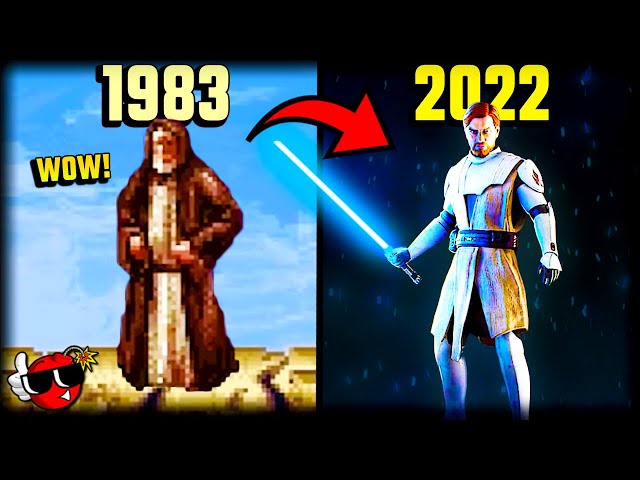History of Obi-Wan Kenobi in Star Wars Games 1983 - 2022 - YouTube