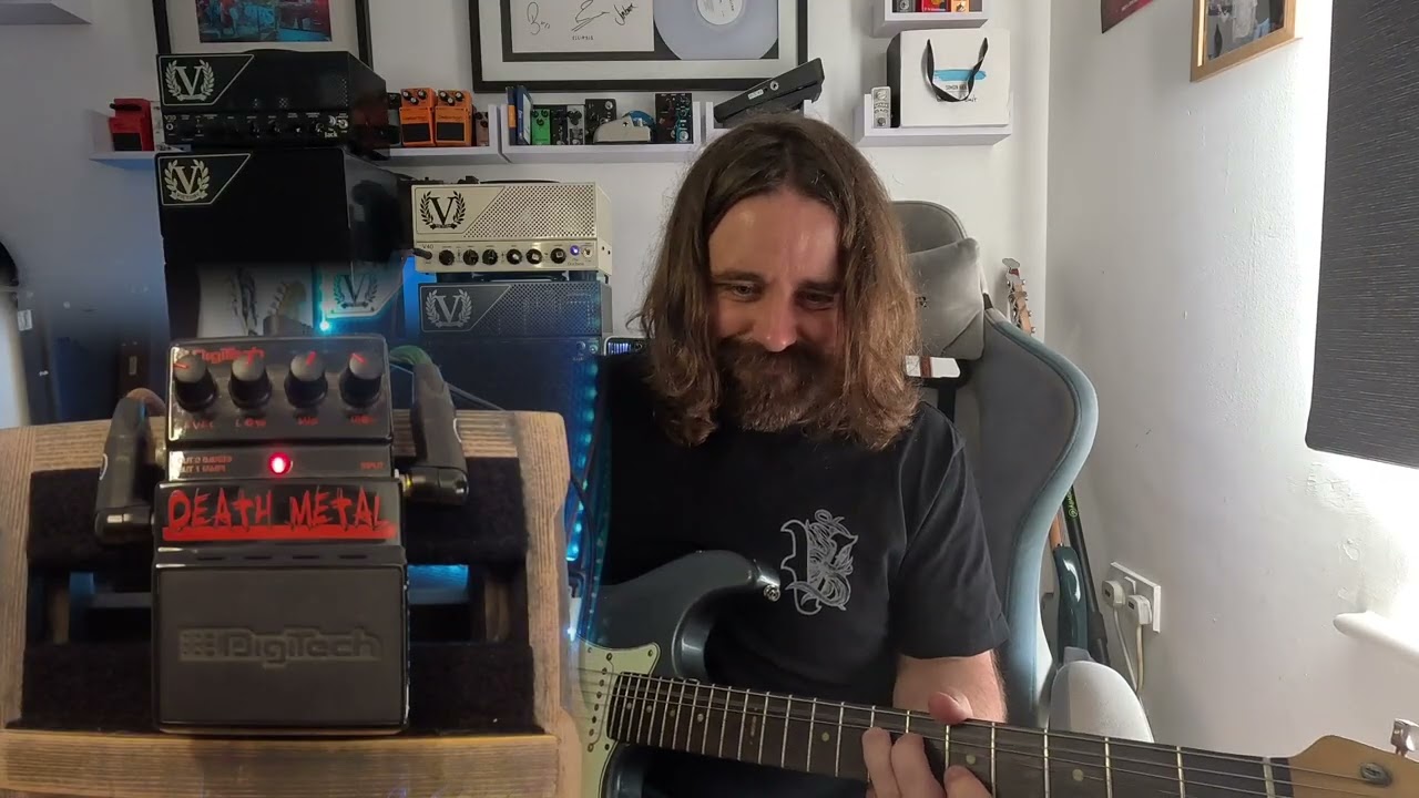 The Digitech Death Metal, fun if nothing else - YouTube