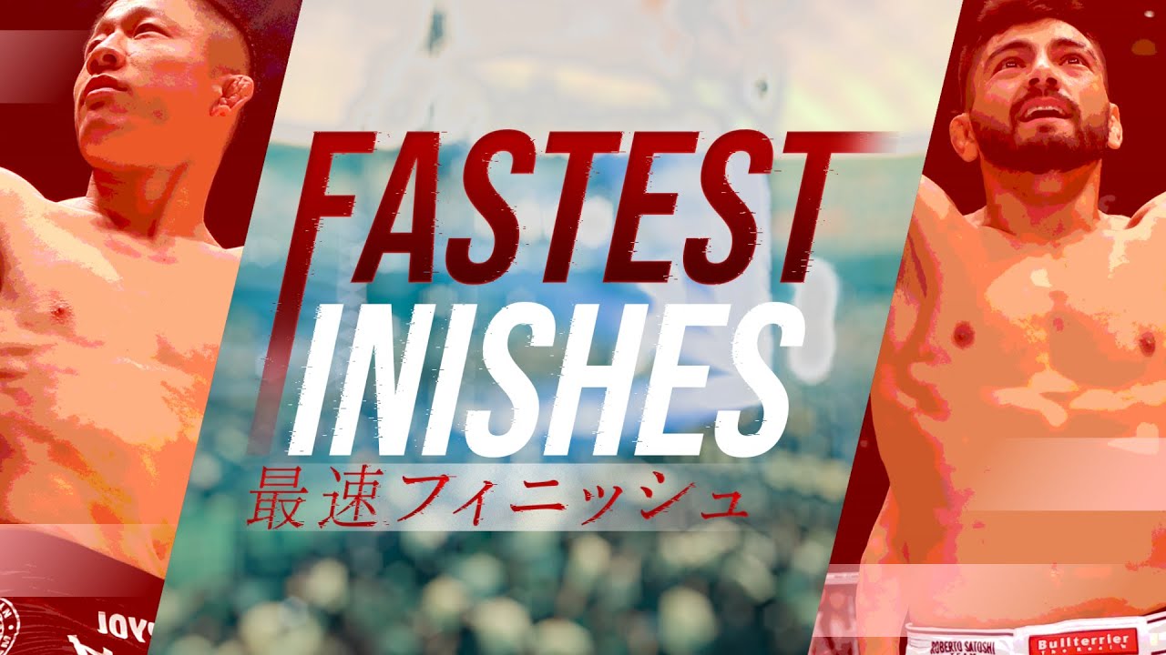 RIZIN Fastest Finishes | RIZIN 10th Anniversary - YouTube