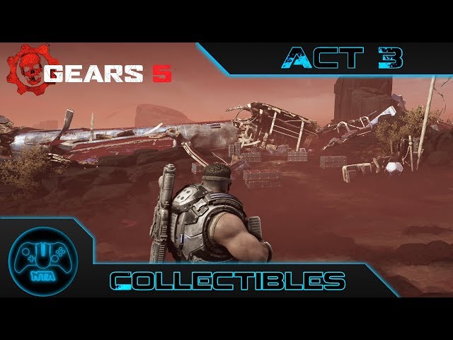 Gears 5 - Act 3 - Collectibles / Components - YouTube
