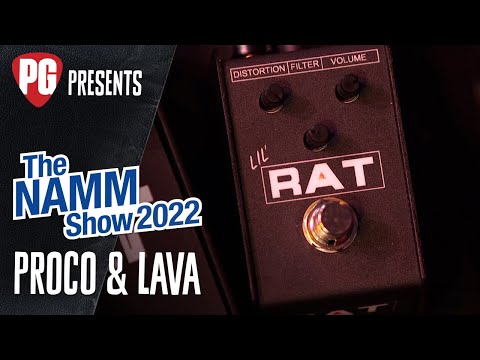 ProCo Lil' Rat & Lava Coil Cable Demos | NAMM 2022 - YouTube