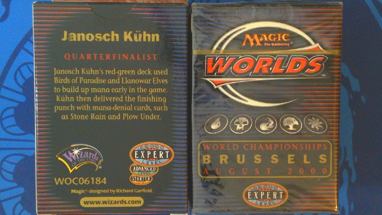 Magic Worlds 2000 World Championships Deck - Quarterfinalist