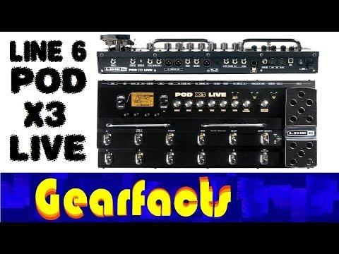 LINE 6 POD X3 & FBVペダルセット LINE 6 POD X3 & FBVペダルセット