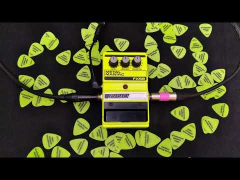 DOD FX58 Metal Maniac // Quick N' Dirty Demo - YouTube