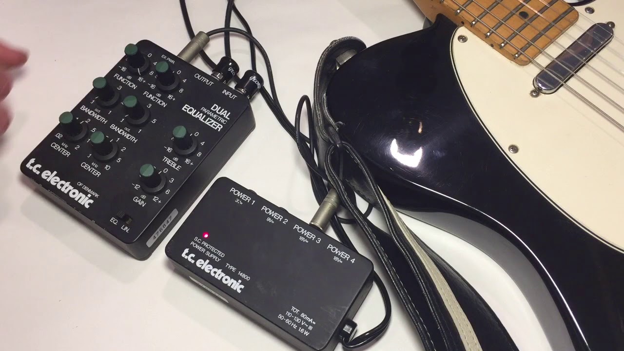 TC Electronic Dual Parametric Equalizer - YouTube