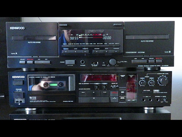 美品メンテナンス整備済みKENWOOD製カセットデッキKX-W6080 美品