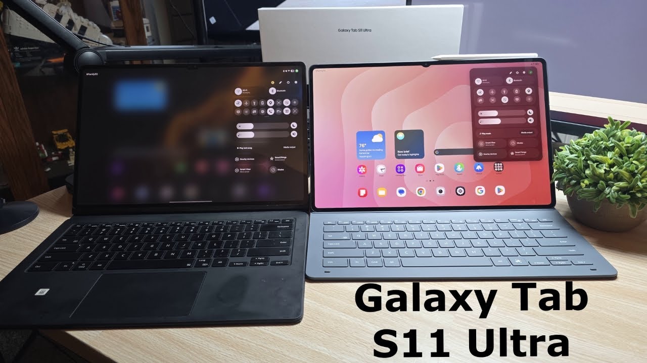Galaxy Tab S11 Ultra First Look & Book Cover Keyboard Slim