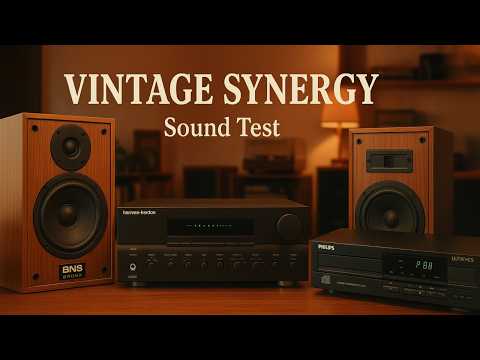 🎶 “Vintage Synergy: Sound Test with BNS Bronx, Harman Kardon