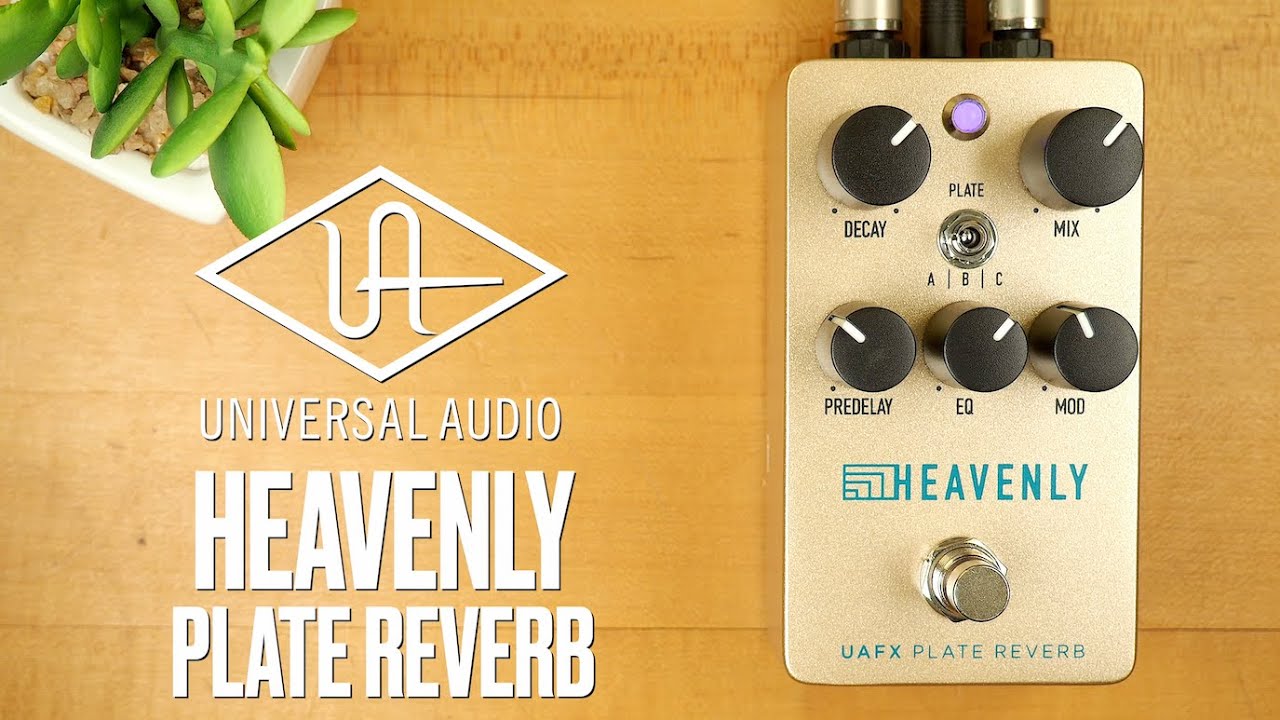Universal Audio UAFX Heavenly Plate Reverb - YouTube