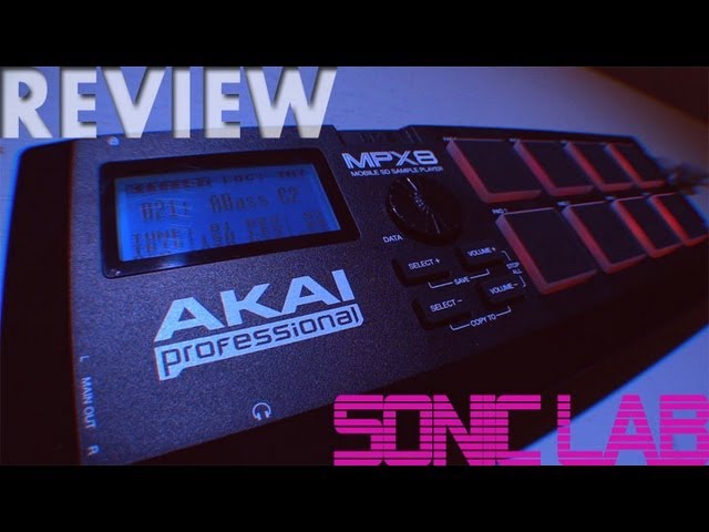 Akai MPX8 SD Sample Player - SonicLAB Review - YouTube