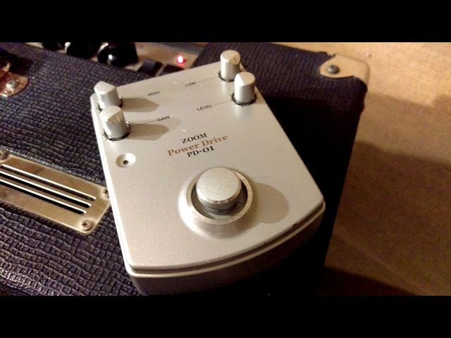 ZOOM Power Drive PD-01 生産完了品・名機】ZOOM Power Drive PD-01 美