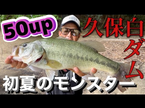 バス釣り】福岡県屈指の有名リザーバーで50up！【久保白ダム】 - YouTube