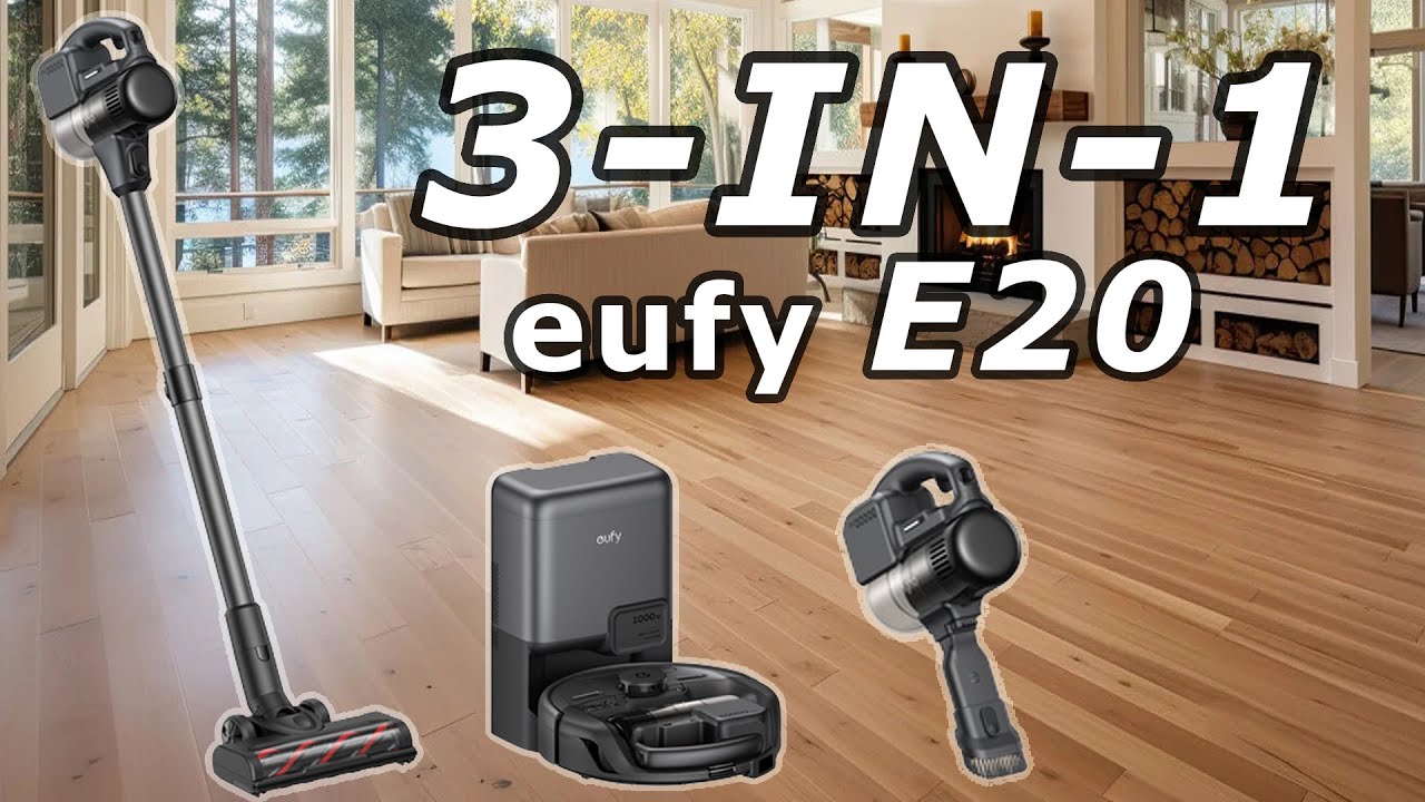 eufy E20 Review | World's First 3-In-1 Transforming Robot Vacuum