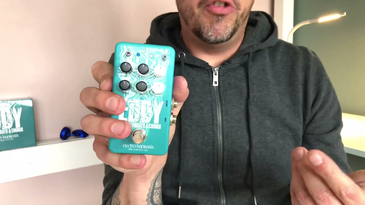 Electro Harmonix EDDY Vibrato Chorus 【字幕入り】 - YouTube