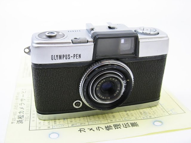 OLYMPUS Pen / オリンパス・ペン・初期片耳 - YouTube