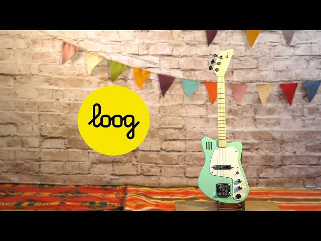Mini Electric アンプ内蔵ミニギター / Loog - YouTube