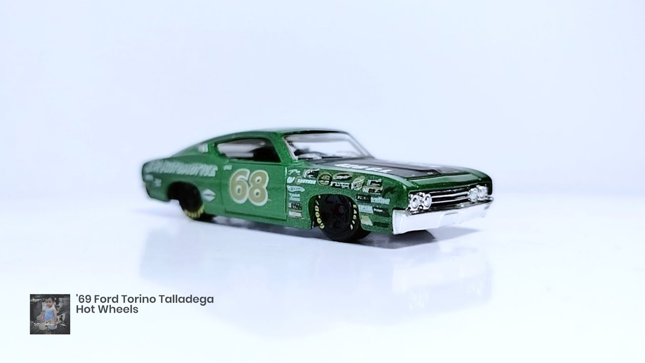69 FORD TORINO TALLADEGA (Treasure Hunt) Hot Wheels Diecast Review