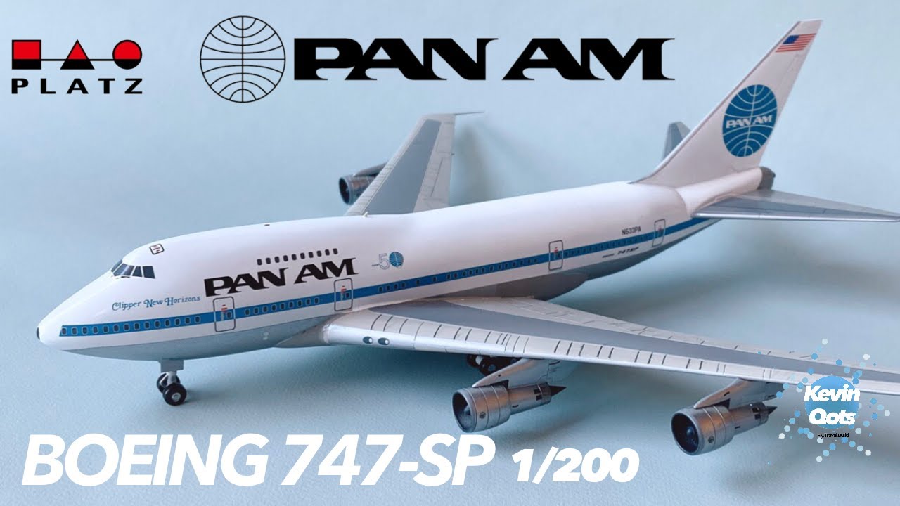 1/200 inflight PAN AM B747SP パンナム 1/200 inflight PAN AM B747SP