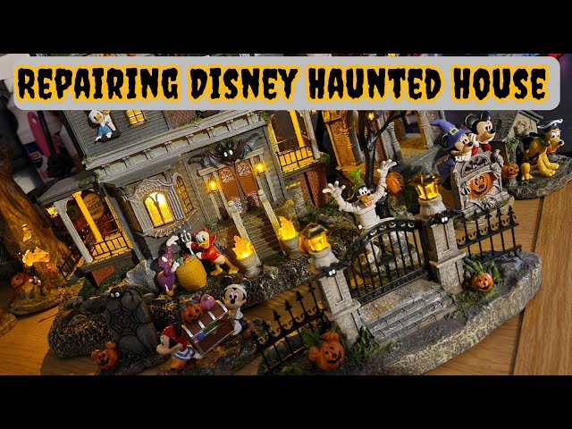 Repairing Costco Disney Haunted House - YouTube