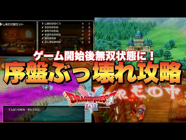 Dragon Quest 1 Remake] A completely broken secret route in the