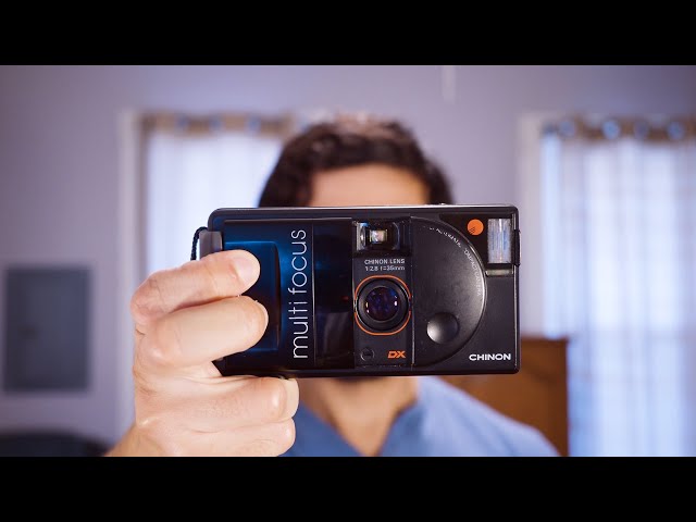 35mm compact camera: Chinon Auto 3001 - YouTube