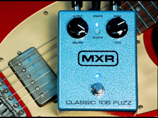 MXR Classic 108 Fuzz - YouTube