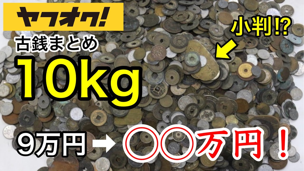 I was looking for oval coins in a miscellaneous collection of old