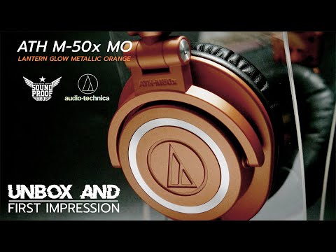 UNBOX&First Impression Audio-Technica ATH M50xMO Metallic Orange