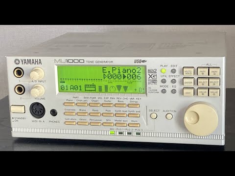 DTM・DAW YAMAHA MU100 TONE GENERATOR ヤマハ - 希少 YAMAHA TG100