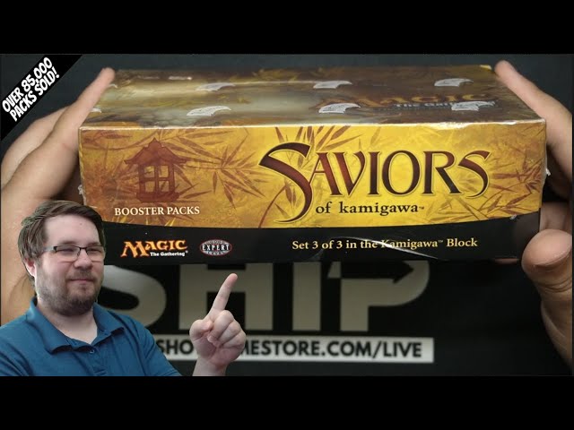 英語版 ブースターBOX SAVIORS of kamigawa 神河救済 英語版