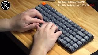 Keychron K3 ワイヤレス・メカニカルキーボード– SUPER KOPEK