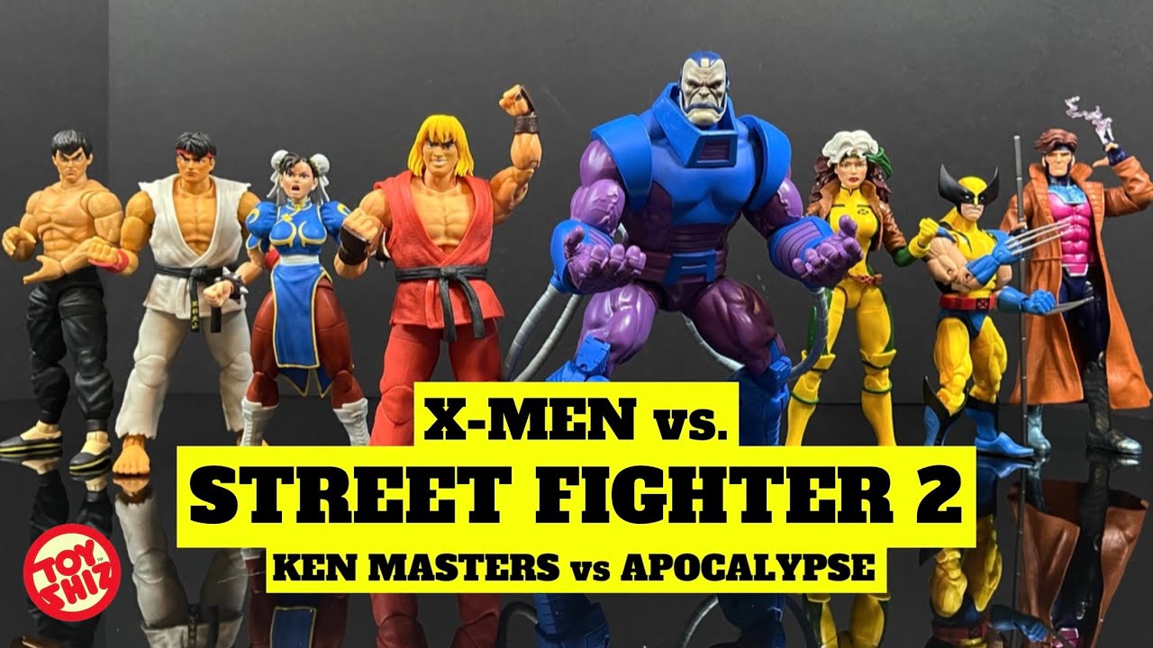 未開封】X-MEN VS. ストリートファイター フィギュア トイビズ】X-MEN