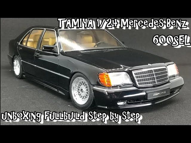 TAMIYA AMGメルセデス600SEL 1/24 プラモデル × 2 TAMIYA AMG Mercedes
