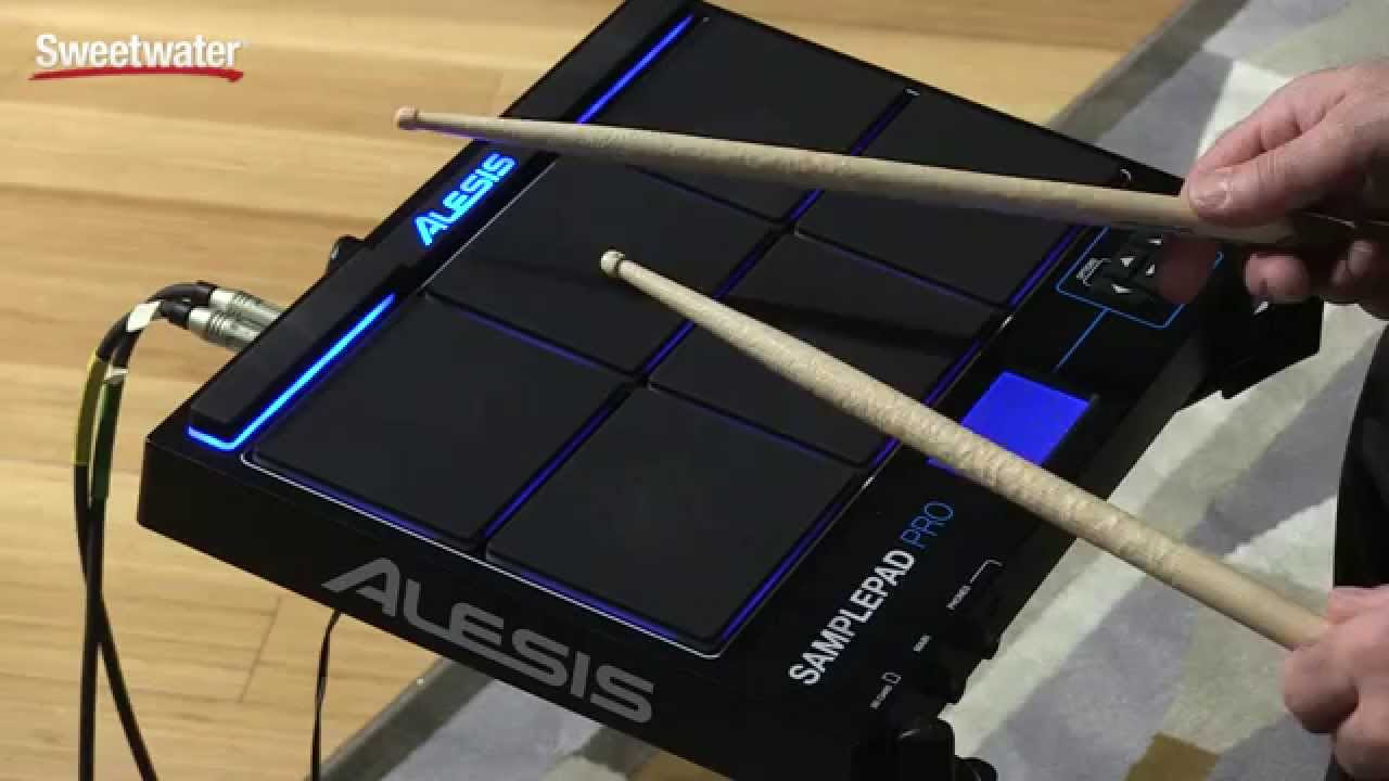 Alesis SamplePad Pro Review by Sweetwater Sound - YouTube
