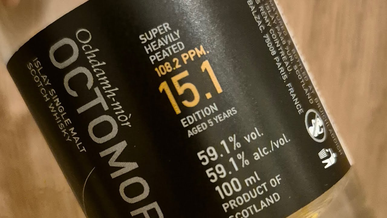 Bruichladdich Octomore 15.1, 59.7% - Whisky Wednesday. - YouTube
