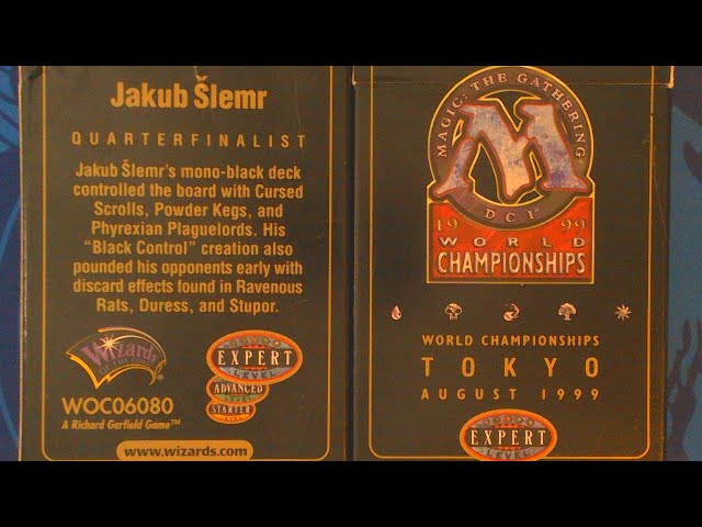 Magic Worlds 1999 World Championships Deck - Quarterfinalist Jakub