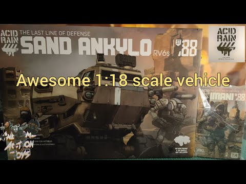 アシッドレイン SAND ANKYLO RV6s & BUNKER SET Acid Rain World Sand