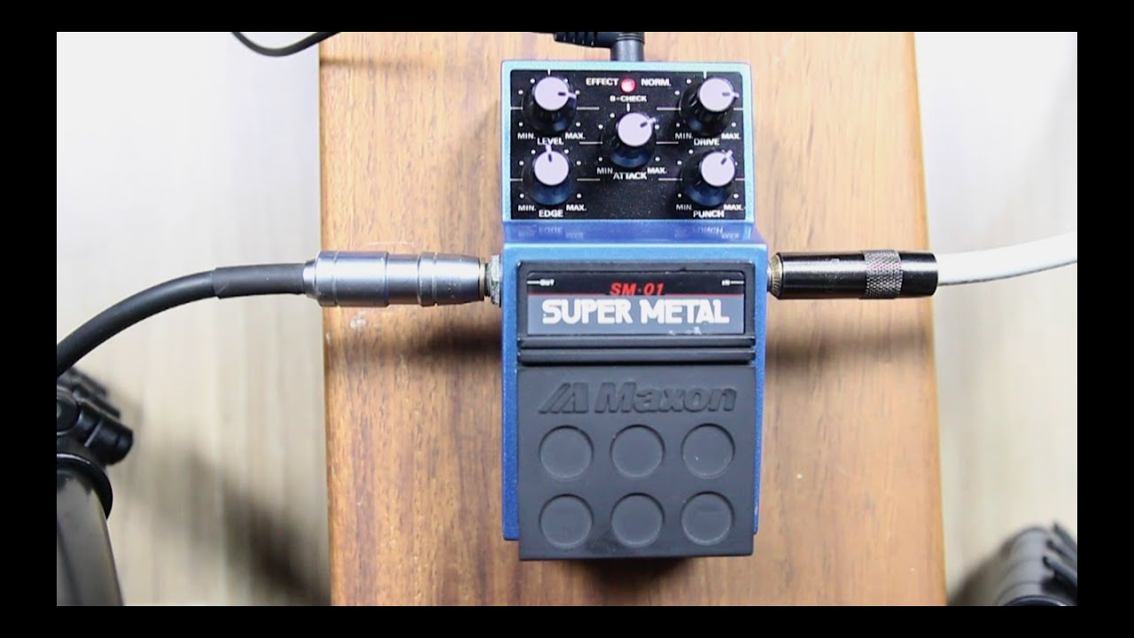 Maxon OR-01 Rock'N Roll Dual Pedal **RARE** (1980's) - YouTube